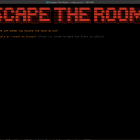 Main Menu - Escape the Room CLI